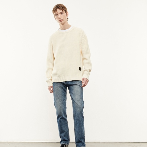 The Kooples Ecru Sweater in Cotton with Patch - Picture 13 of 13